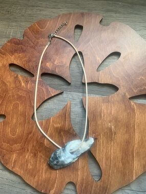 Handmade Oyster Seashell Necklace